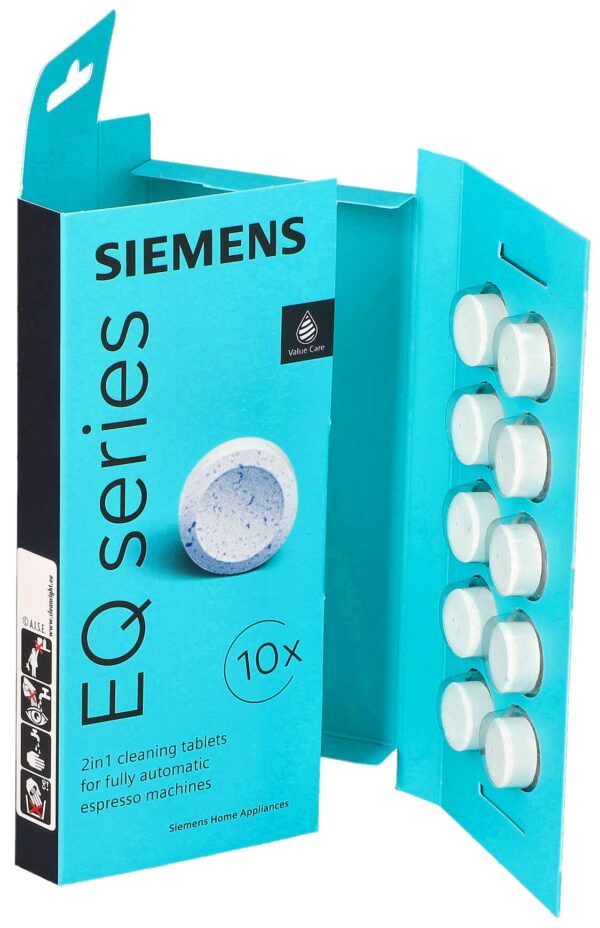 Tabletki czyszczące Siemens do ekspresu TZ80001 10 sztuk