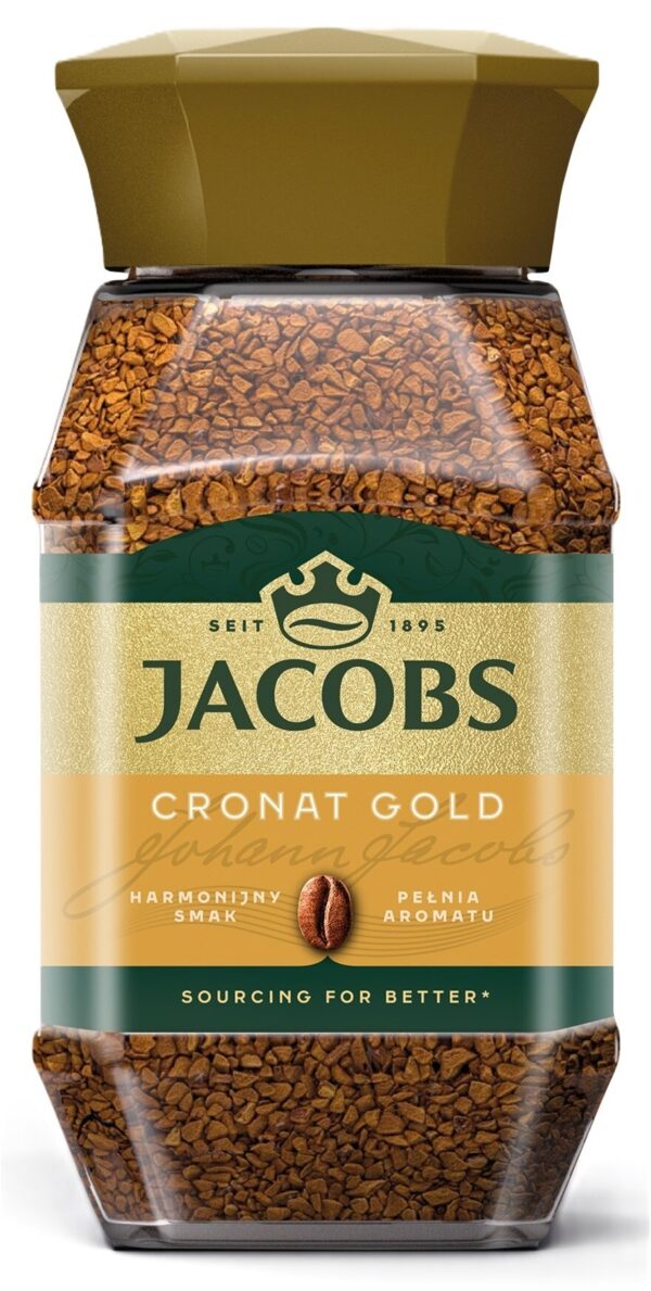 Kawa rozpuszczalna Jacobs Cronat gold 200g