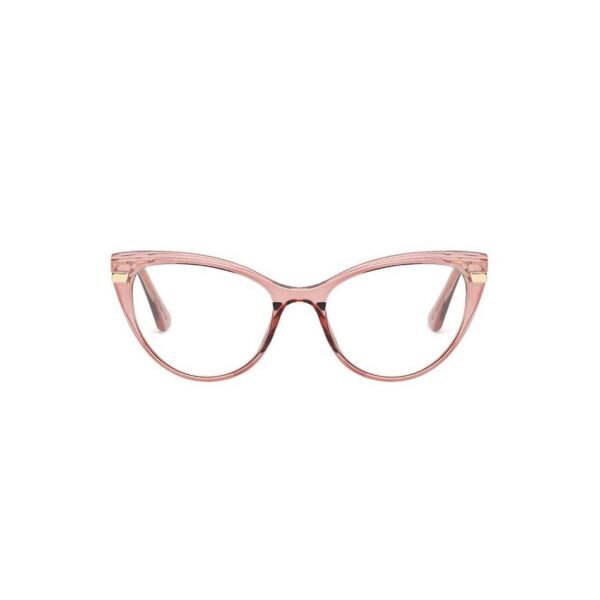 Okulary kocie do komputera damskie z filtrem BLUE Light zerówki 2567-2