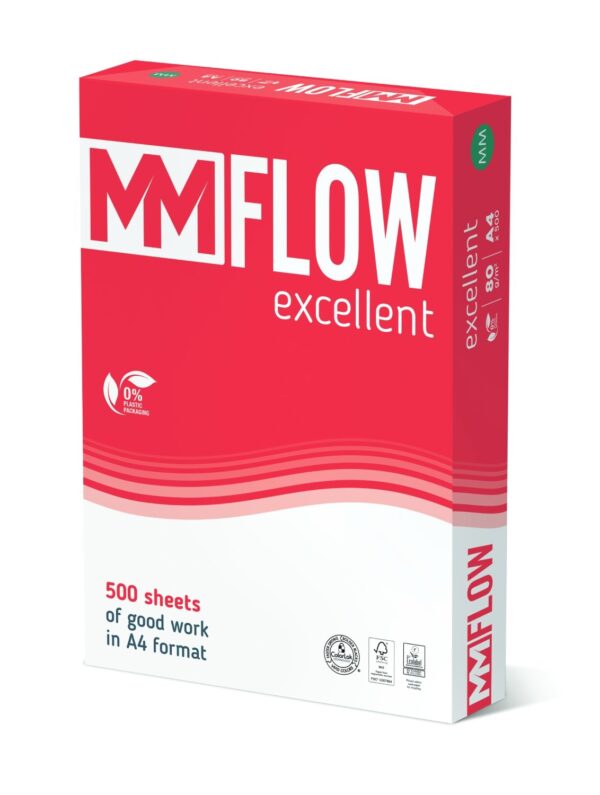 Papier ksero A4 Flow Excellent typ Poljet